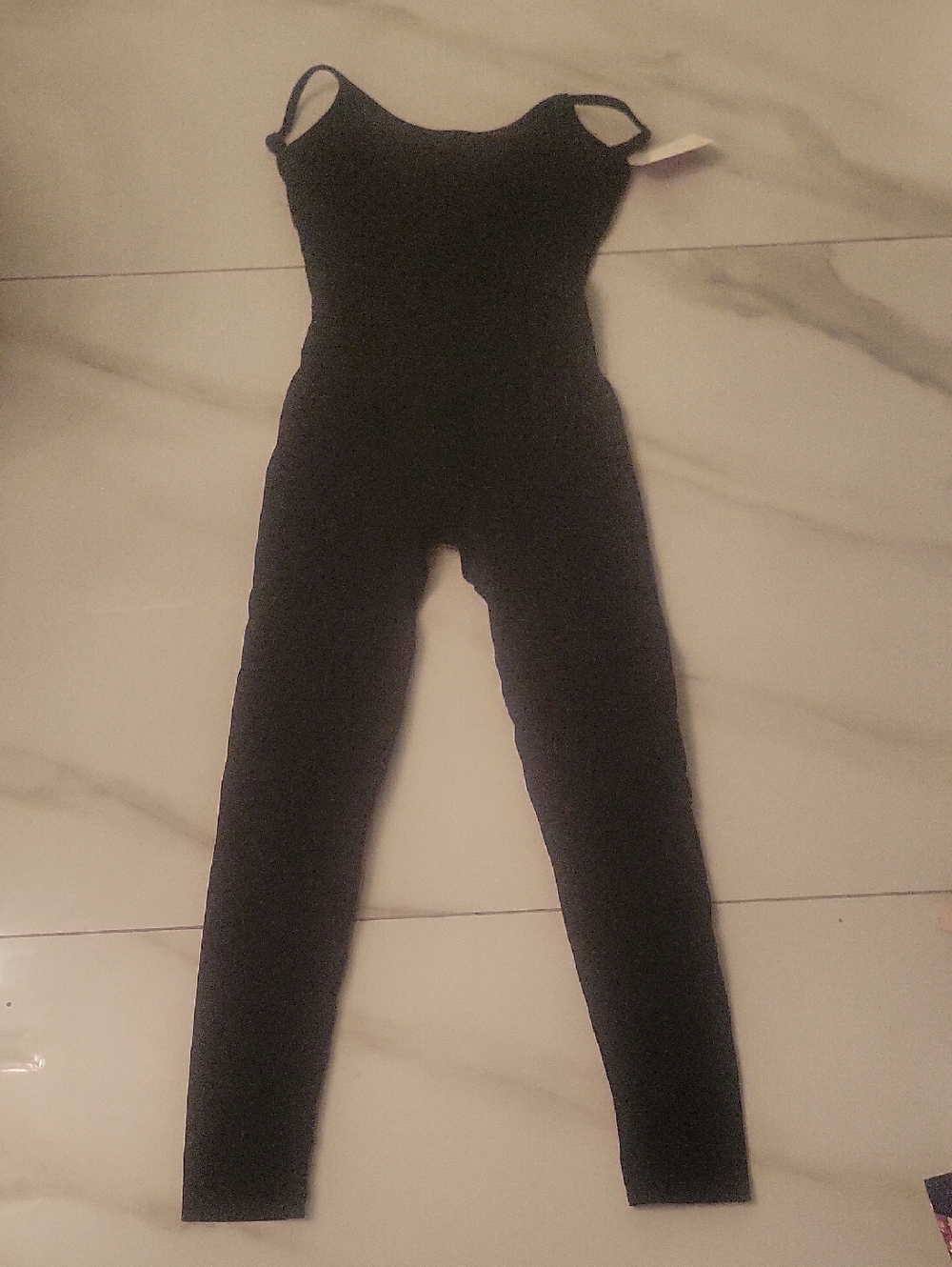 Sleek Black Women’s Slim Tank-Style Jumpsuit